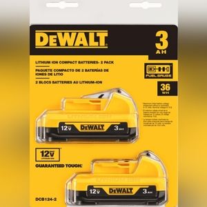 Dewalt 12volt Max 2-Pack 3.0Amp Hour Lithium-ion Battery